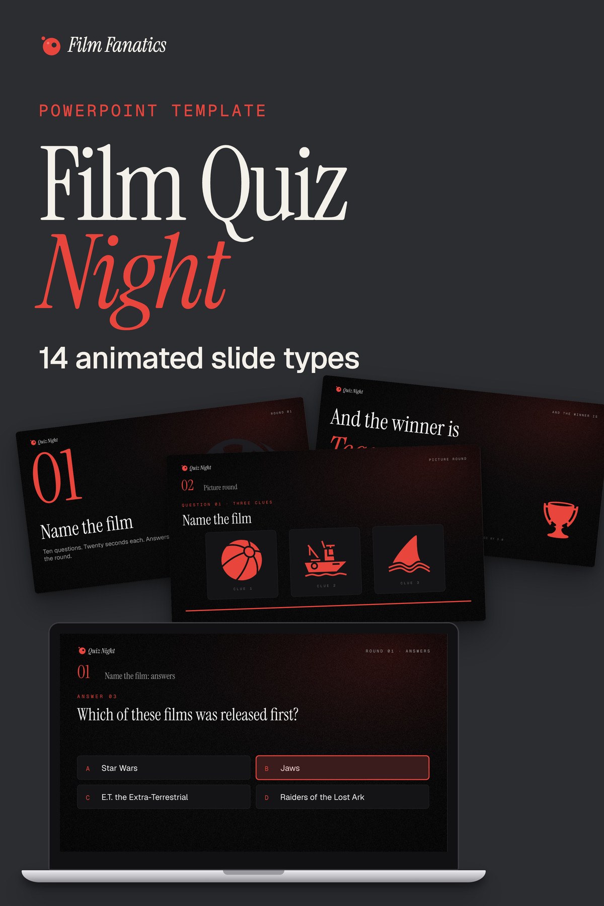 Film Quiz Night Template